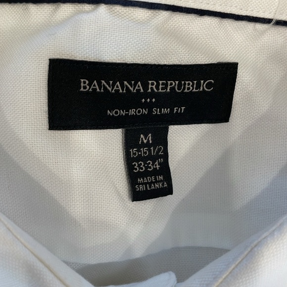 Banana Republic White Dress Shirt - 006 - Picture 3 of 5